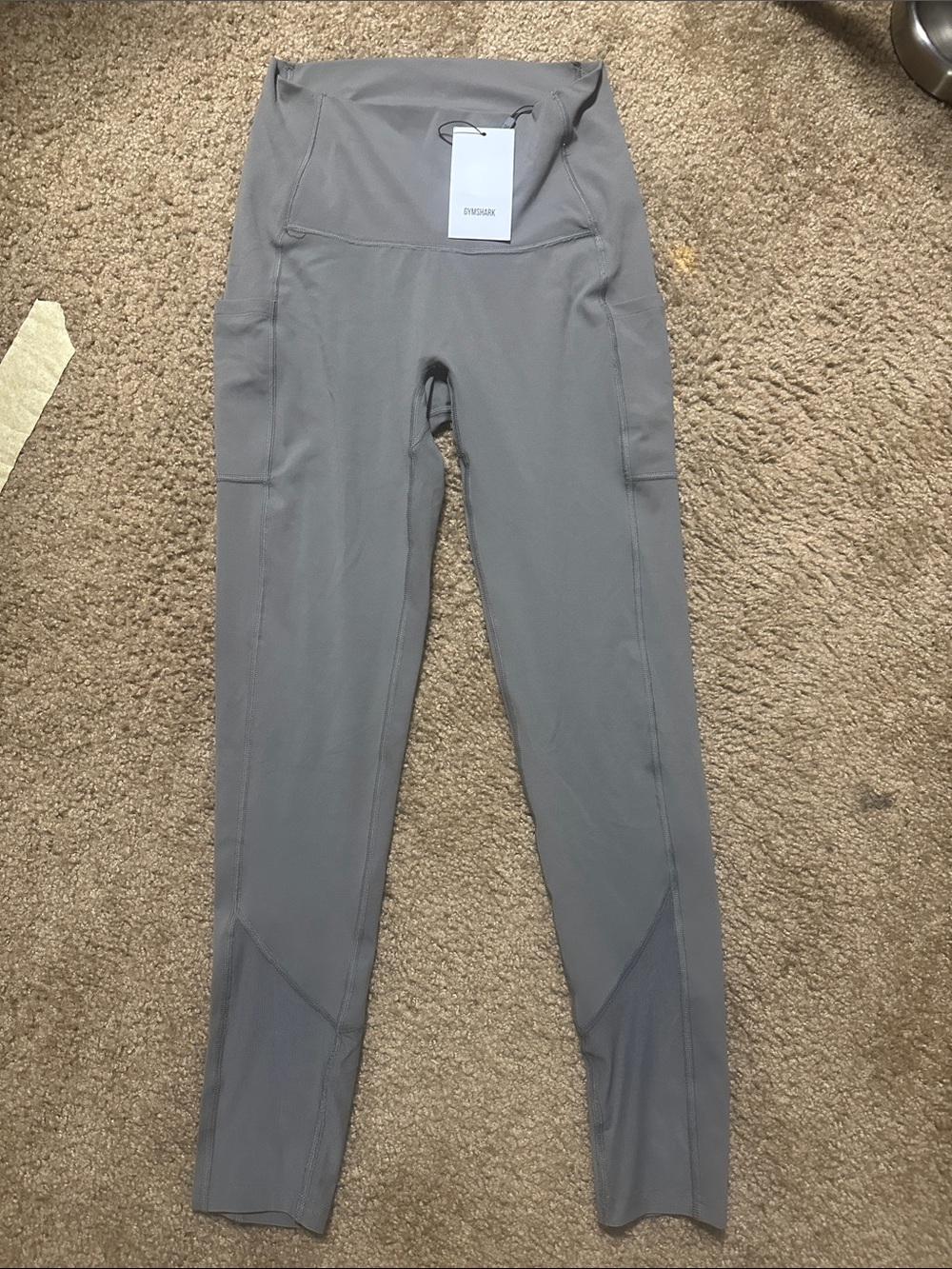 NWT Gymshark Legacy Fitness Leggings - Smokey Grey High-Rise Leggings